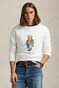 Суичър Polo Ralph Lauren в бордо с принт 710953718