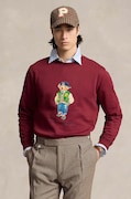 Polo Ralph Lauren bluza męska kolor bordowy z nadrukiem 710953718