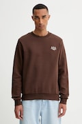 Mikina A.P.C. standard rue madame GOTS čierna farba, s nášivkou, COHBV.M27913