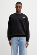 The North Face bluza Raglan Redbox Crew męska kolor czarny z nadrukiem NF0A89FAJK31