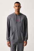 HUGO dukserica loungewear muška od pamuka s elastanom siva 50525244