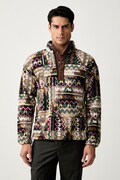 Columbia bluza sportowa męska polarowa Helvetia brązowa 2098461