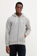 Μπλούζα Tommy Hilfiger χρώμα: μπεζ, με κουκούλα, MW0MW37234