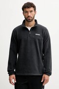Fleecová mikina Columbia Steens Mountain Half Zip čierna farba, jednofarebná, 1620191