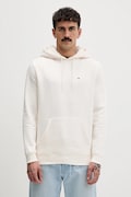 Tommy Jeans bluza męska kolor beżowy z kapturem gładka DM0DM20742