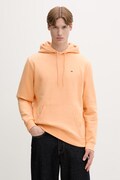 Tommy Jeans mikina s kapucňou pánska oranžová DM0DM20742