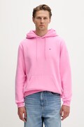 Tommy Jeans μπλούζα με κουκούλα ανδρική ροζ DM0DM20742