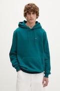 Tommy Jeans felpa con cappuccio da uomo turchese DM0DM20742