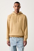 Tommy Jeans mikina s kapucí pánská s bavlnou béžová DM0DM20742