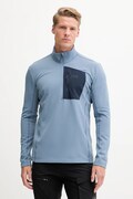 Helly Hansen bluza sportowa Versalite Fleece kolor niebieski wzorzysta 49550