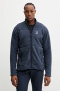 Haglöfs bluza sportowa Mossa Pile kolor granatowy gładka 606539