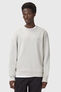 AllSaints bluza bawełniana RAVEN CREW męska kolor szary gładka M037NB