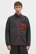 Fleecová mikina Fjallraven Vardag Pile Fleece M šedá barva, F84158.030.352