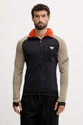 Dynafit bluza sportowa Radical Polartec kolor czarny z kapturem wzorzysta 08.0000071122