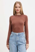 Μακρυμάνικο Guess Jeans χρώμα: ναυτικό μπλε, W4YI22 J1314