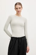 P.E Nation longsleeve Foundation femei, culoarea gri, 243L265