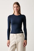 P.E Nation longsleeve pentru femei Foundation bleumarin 243L265