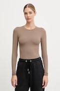 P.E Nation longsleeve Foundation LS culoarea gri, 243L265