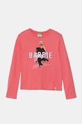 United Colors of Benetton longsleeve bawełniany dziecięcy kolor fioletowy 3ATNC10ML