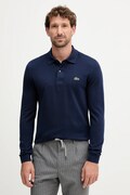Бавовняний лонгслів Lacoste колір зелений однотонний PH4013
