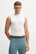 Under Armour t-shirt treningowy HG Armour Comp Mock kolor biały 1361521