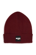 Detská čiapka BOSS červená farba biela, J51566