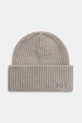 Čepice Helly Hansen SOFT RIB BEANIE šedá barva, z husté pleteniny, 67531