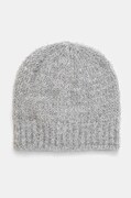 United Colors of Benetton czapka z domieszką wełny dziecięca kolor szary  116GCA013
