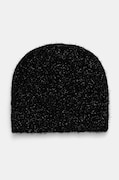 United Colors of Benetton czapka z domieszką wełny dziecięca kolor czarny  116GCA013