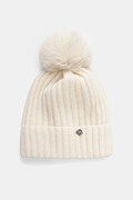 Detská vlnená čiapka Jamiks DAGNIS béžová farba biela, vlnená, JZH363