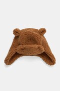 UGG ουσάνκα παιδική FLUFF TRAPPER καφέ 101500