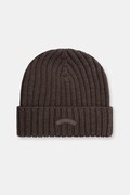 Paul&Shark czapka beanie męska wełniana brązowa 14317150