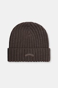 Paul&Shark czapka beanie męska wełniana brązowa 14317150