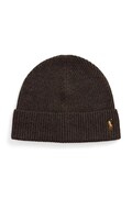 Polo Ralph Lauren czapka męska z wełną brązowa 449959337