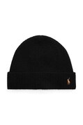 Polo Ralph Lauren czapka męska z wełną czarna 449959337