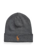 Polo Ralph Lauren czapka bawełniana kolor brązowy bawełniana 710886138
