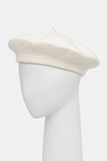 United Colors of Benetton beret wełniany kolor beżowy wełniany 6HPKD41HF