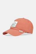 Columbia czapka z daszkiem bawełniana Provisions Ball Cap kolor pomarańczowy z aplikacją 2096351