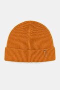 Шапка з домішкою вовни Montane Brew колір помаранчевий з тонкого трикотажу HBRWB18