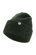 Вълнена шапка Fjallraven Heavy Beanie в зелено от плътен трикотаж от вълна F12100006.662