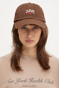 thisisneverthat cotton baseball cap Heart Cap brown color with a print TN243WHWBC08
