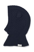 Otroška volnena podkapa Liewood Oggy Balaclava mornarsko modra barva, LW15098