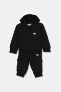 Детски анцуг adidas Originals HOODIE SET в черно IW1007