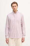 BOSS Orange koszula bawełniana męska kolor różowy regular z kołnierzykiem button-down 50519707