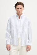 United Colors of Benetton риза мъжка памучна синя 5FGBUQ04C