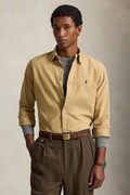 Polo Ralph Lauren košile pánská bavlněná béžová hladká 710805564