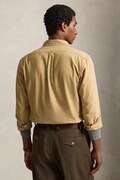 Polo Ralph Lauren koszula męska bawełniana beżowa gładka 710805564