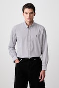Polo Ralph Lauren košeľa pánska bavlnená modrá s pruhmi 710929346