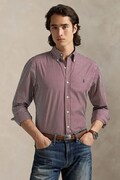 Polo Ralph Lauren koszula męska kolor bordowy regular z kołnierzykiem button-down 710929346