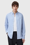 AllSaints camasa din bumbac HAWTHORNE LS SHIRT barbati, cu guler clasic, slim, M150SB
